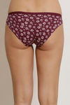 Zivame Anti-Microbial Medium Rise Full Coverage Hipster Panty (Pack of 3) - Multicolor — thumbnail 7